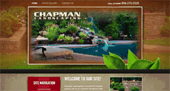 Desktop Screenshot of chapmanlandscaping.com